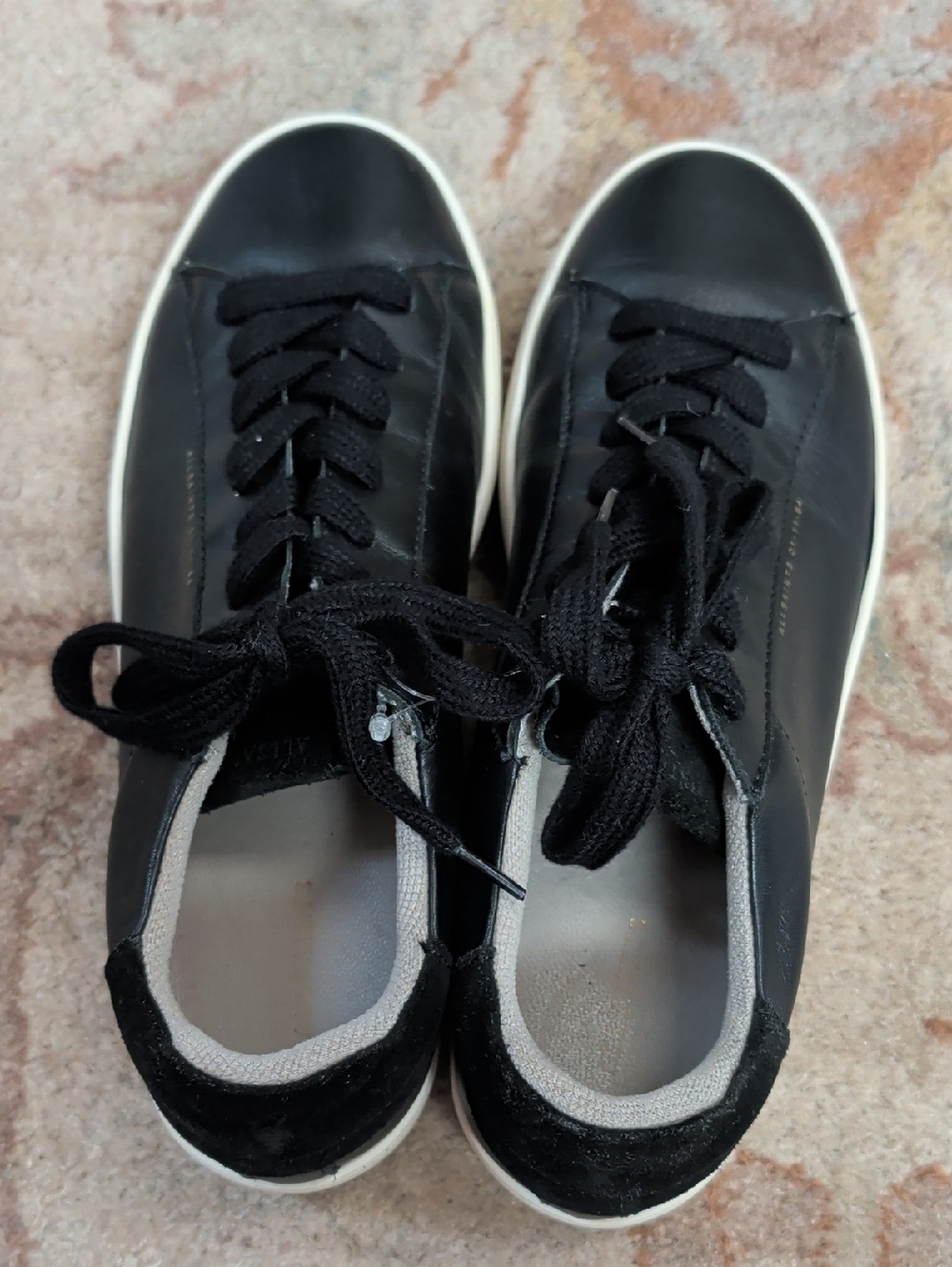 All Saints Shana Low Top Leather Sneakers - Picture 5 of 8
